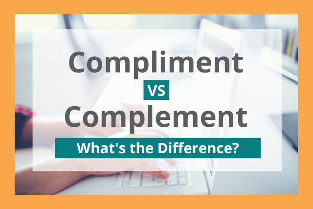 Compliment vs complement title cover