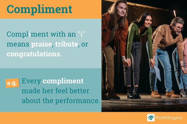 Image showing meaning of compliment