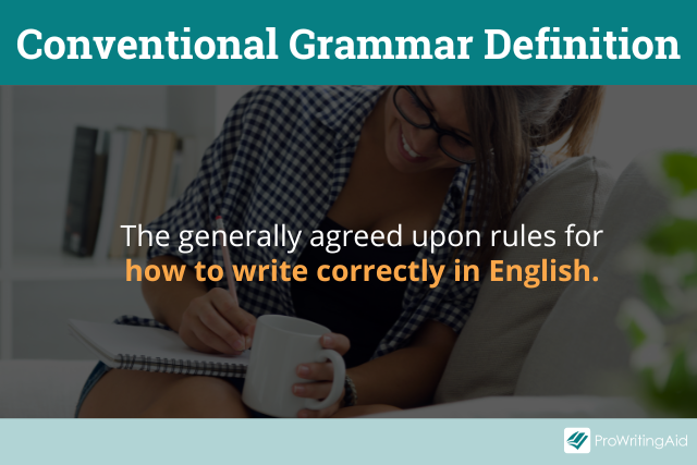 Conventional grammar definition