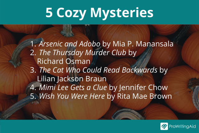 cozy mystery books