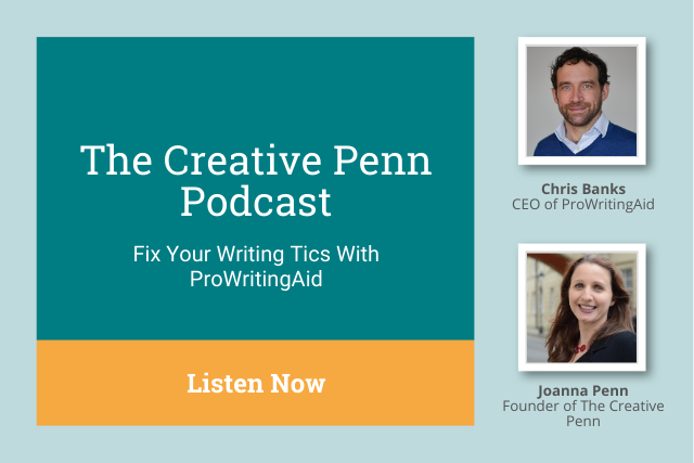 creative penn podcast featuring prowritingaid