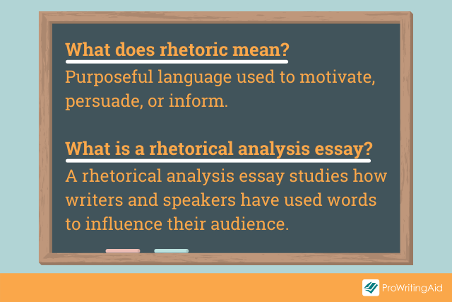 how to write a rhetorical mode essay