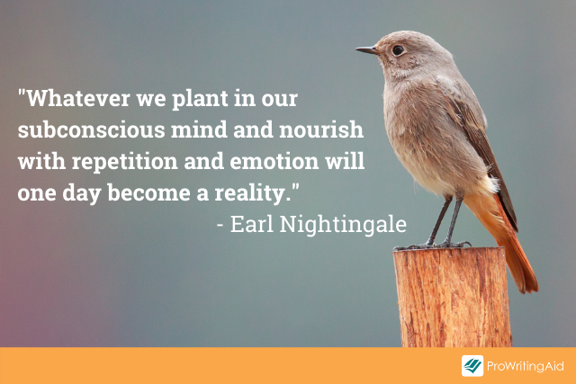 Image showing quote from earl nightingale
