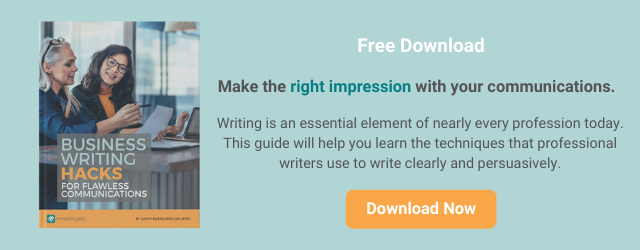 Business Writing Hacks: Free ebook download