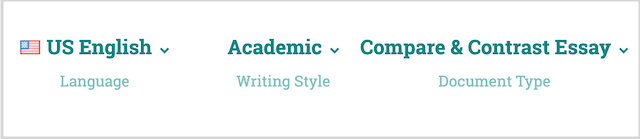 changing writing style in prowritingaid