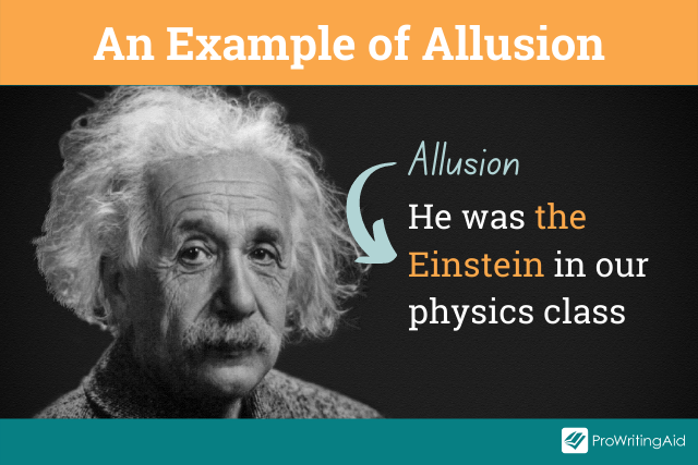 Einstein Allusion Example 