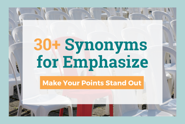 emphasize synonyms header image