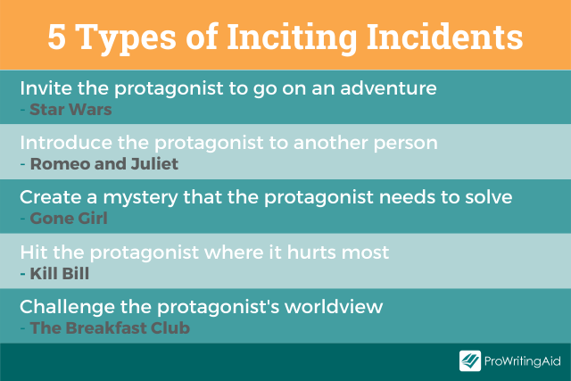 5 types of inciting incidents