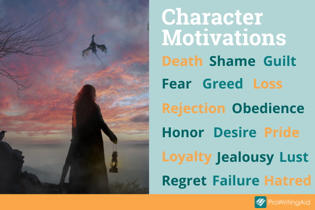 character motivations list