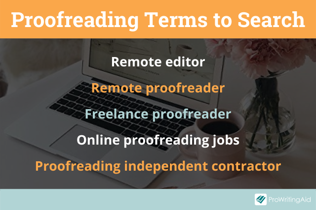 How to find proofreading jobs