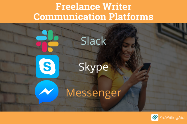 Freelance writing communication tools