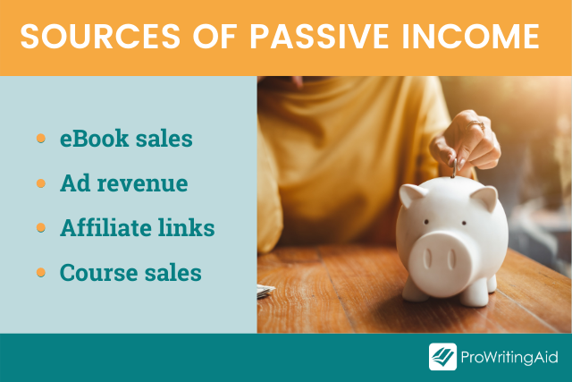 sources of passive income for freelancers