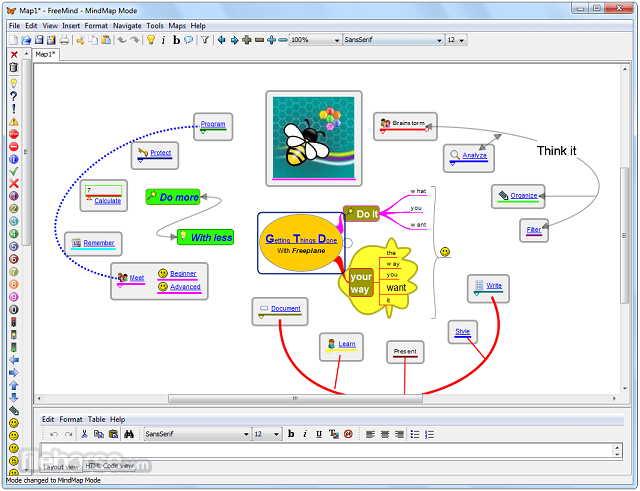 freemind mind map