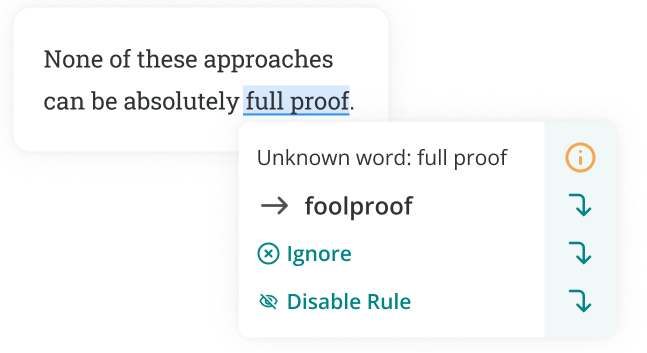 ProWritingAid correcting full proof