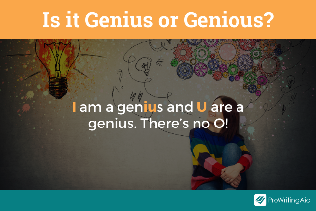 Is it genius or genious