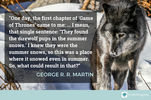 Quote from George R. R. Martin