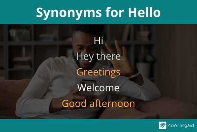 Synonyms for hello