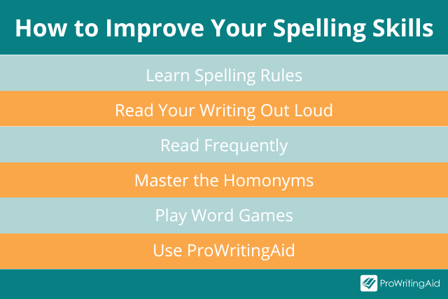 how to improve your spelling
