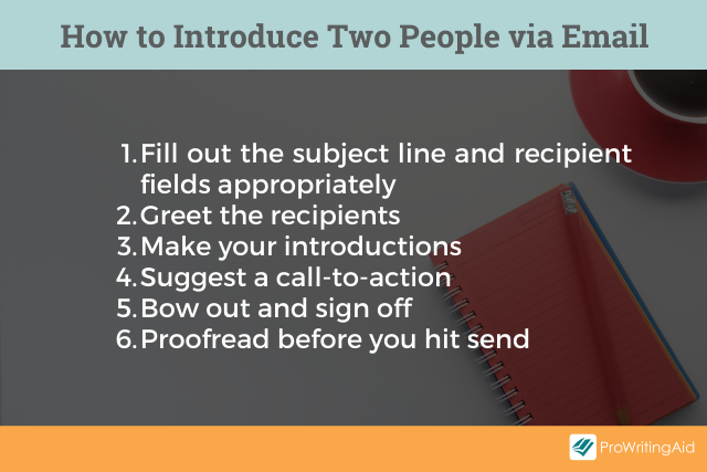 How to introduce two people in an email