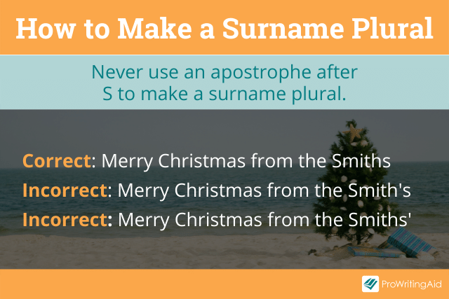 How to make a suurname plural