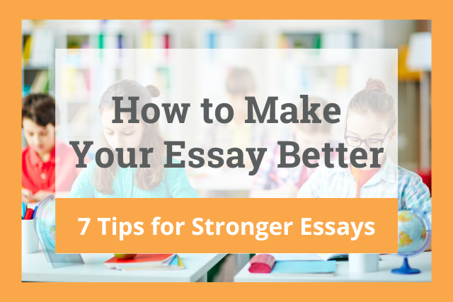 how to be a better you essay