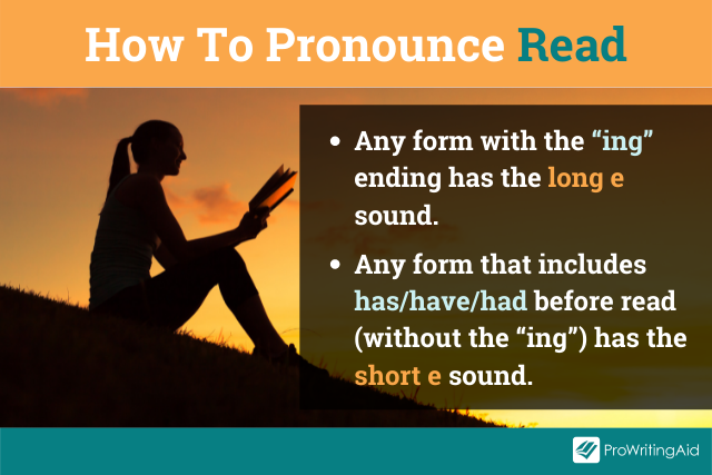 Pronunciation of "read" tip