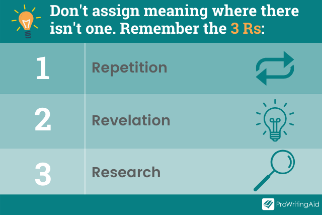 Image on how to recognize symbols