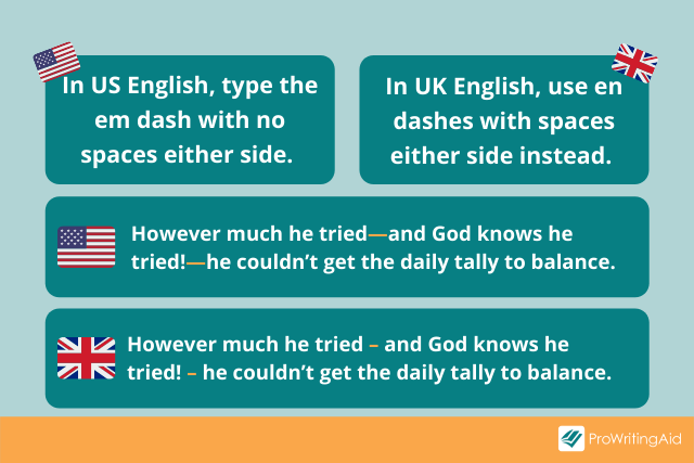 3 Types of Dashes and Correct Usage in Writing