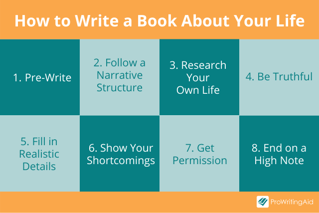 How to write a book about your life