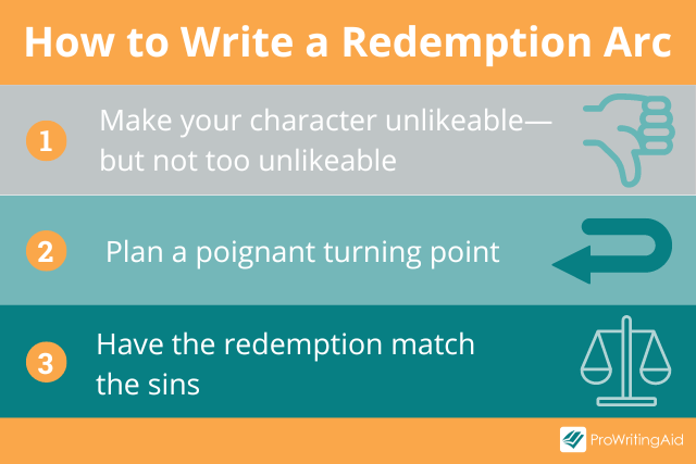 how to write a redemption arc