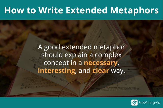 extended metaphors in essays