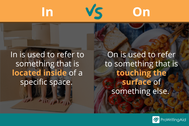 In vs On: What's the Difference?