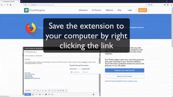 ProWritingAid for Firefox