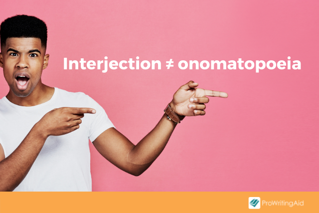 Image showing interjections are not onomatopoeia