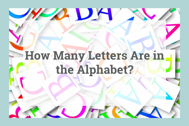 Letters in the alphabet article