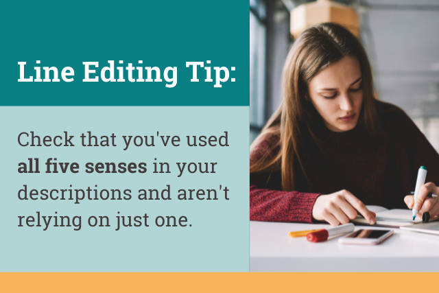 line editing tips