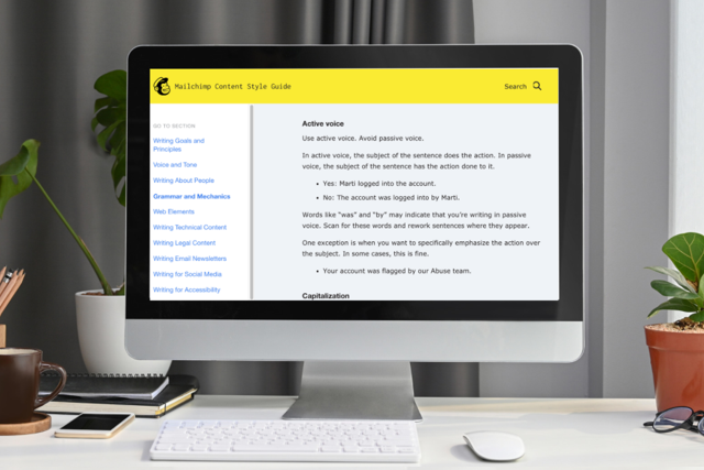 MailChimp Style Guide