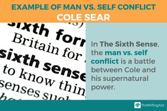 Image showing man vs self in Sense 6 - Cole Sear