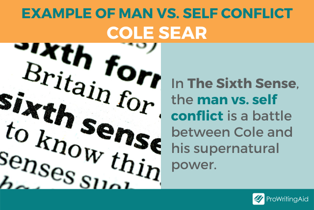 man vs self conflict examples