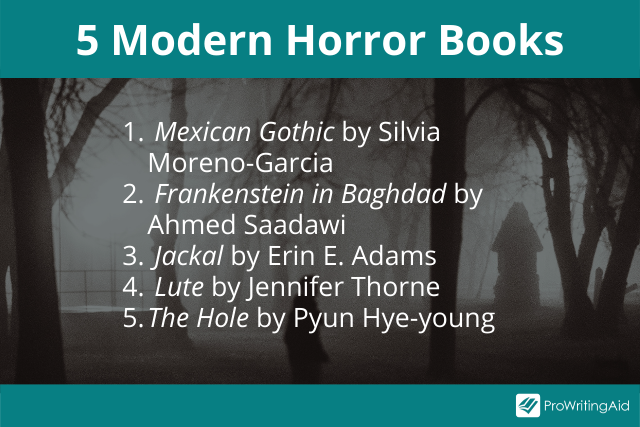 modern horror books