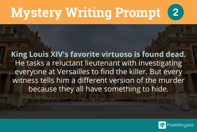 Mystery writing prompts 2