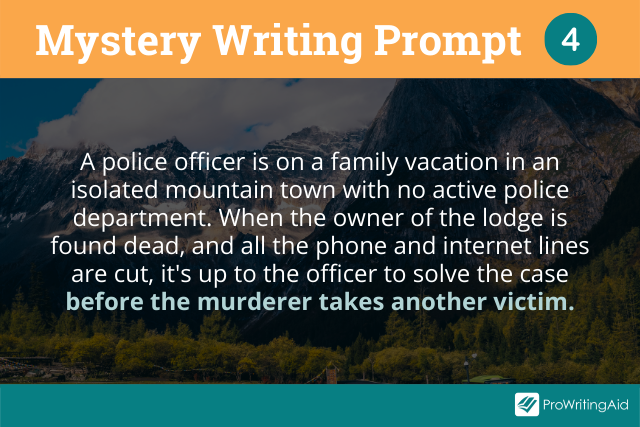 Mystery writing prompts 4