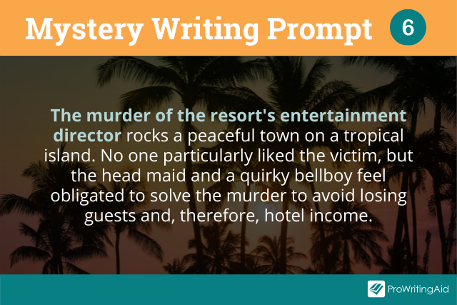 Mystery writing prompts 6