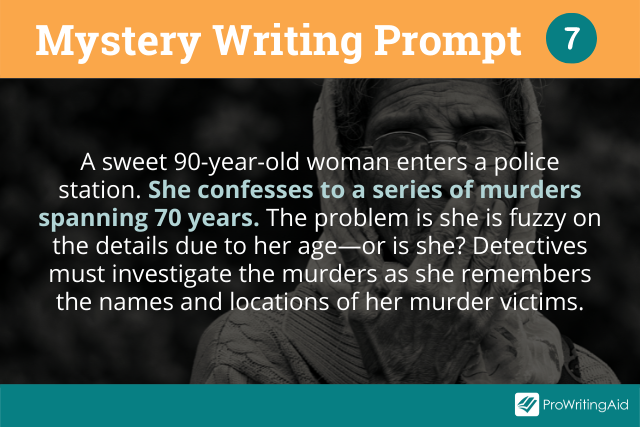 Mystery writing prompts 7