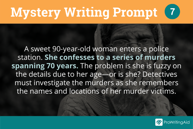 creative writing prompts crime