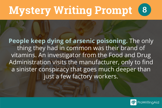 Mystery Writing Prompts8 