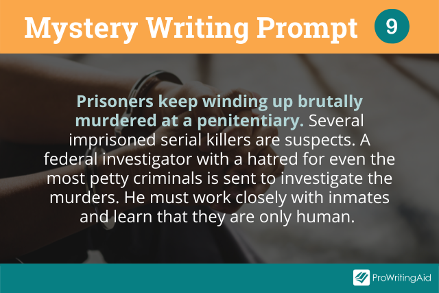 Mystery writing prompts 9