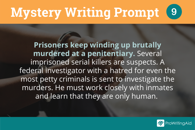 creative writing prompts crime