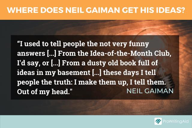 Quote from Neil Geiman