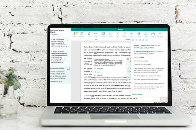 How to Use The Overused Words Check